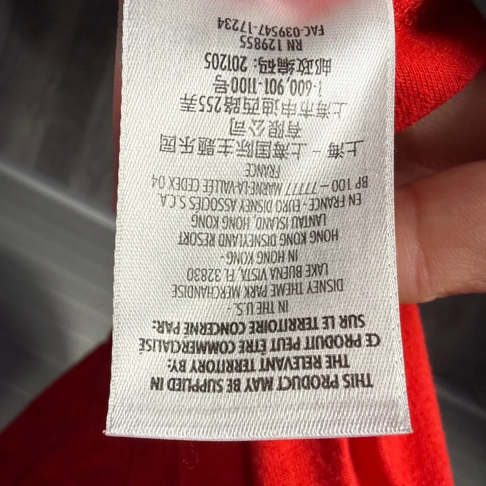 Disney Parks Minnie Mouse Red Polka Dot Sleep Shirt Nightgown Dress XL XXL - Picture 5 of 10